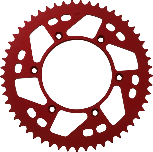 MOOSE RACING Rear Aluminum Sprocket Red, 3, nordicamoto.ro