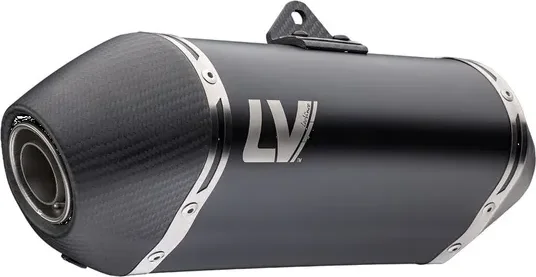 Tobă de eșapament LeoVince LV-14 Black Edition Slip-On pentru Honda XL750 Transalp, 1, nordicamoto.ro