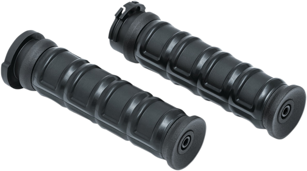 Dillinger Handlebar Grips Black, 2, nordicamoto.ro