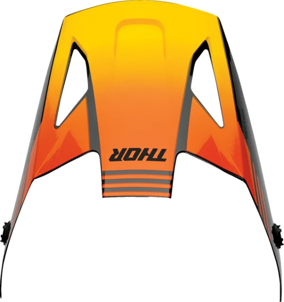 Sector 2 Helmet Visor Kit Gray, Orange One size fits all, 1, nordicamoto.ro