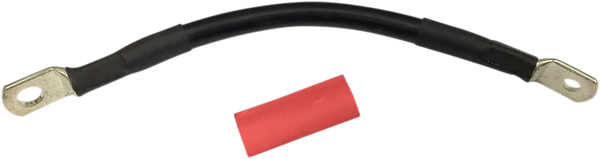 Battery Cable With Optional Shrink Tube Black, 1, nordicamoto.ro