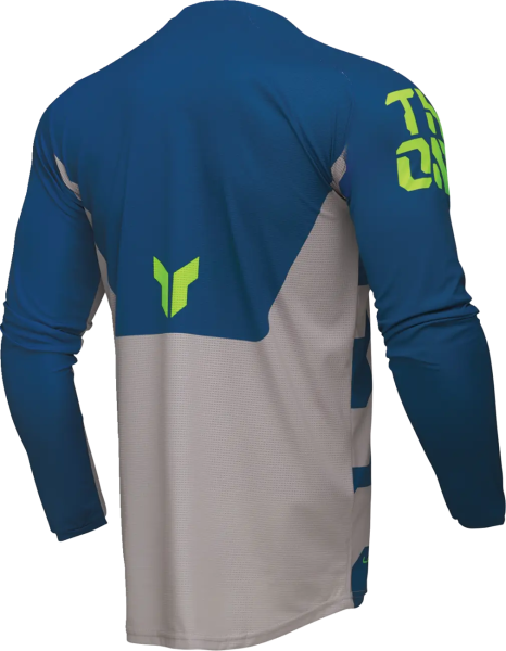 Tricou Enduro Thor Launchmode Forge Blue-2
