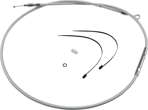High-efficiency Braided Sterling Chromite Ii® Clutch Cable Silver, 2, nordicamoto.ro
