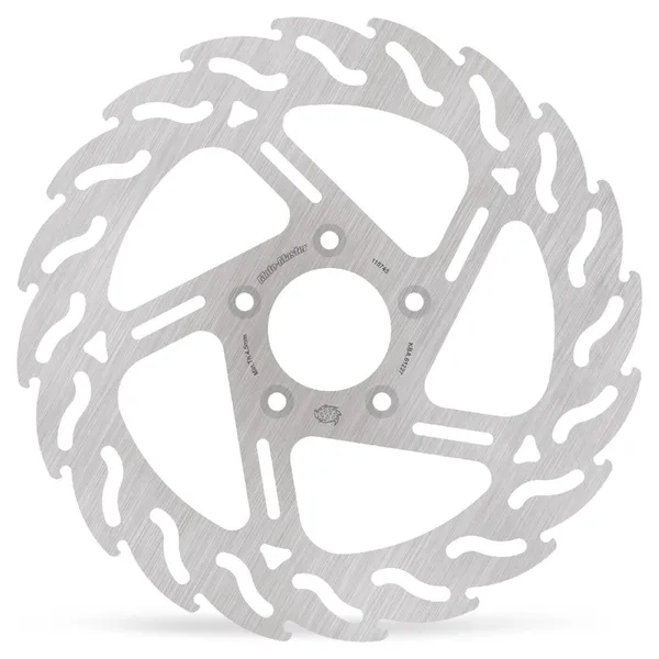Flame Series Fixed Rotor Silver, Stainless Steel-0