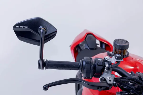 SW-MOTECH Mirror For End Bars Black -4