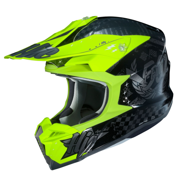 Casca HJC i50 Artax Alb Fluo S, 1, nordicamoto.ro