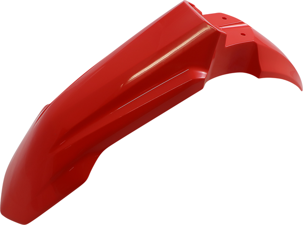 Front Fender Replacement Plastic Red 