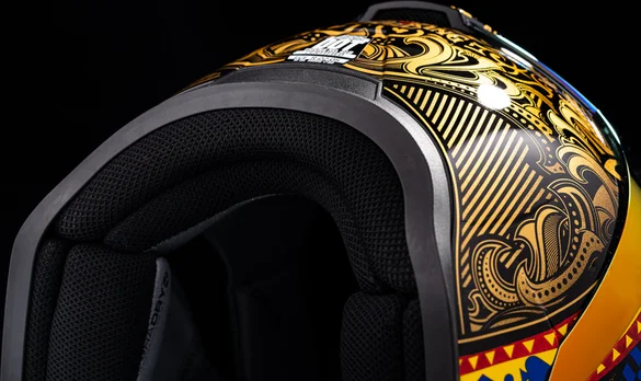 Airform Suicide King Helmet Gold M, 4, nordicamoto.ro