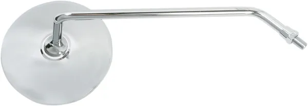 Round Honda Cb Style Universal Mirror Silver-0