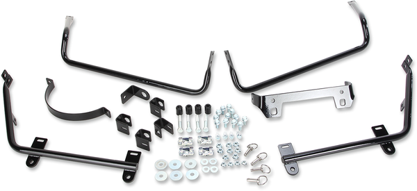 Saddlebag Mount For Dyna Models Black, 1, nordicamoto.ro