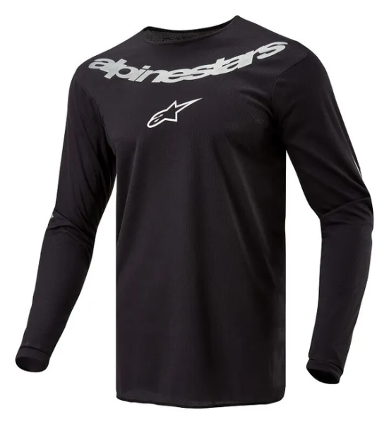 Tricou Alpinestars Fluid Graphite Black-1