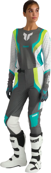 Womens Sportmode Velocity Jersey Gray, Blue -4