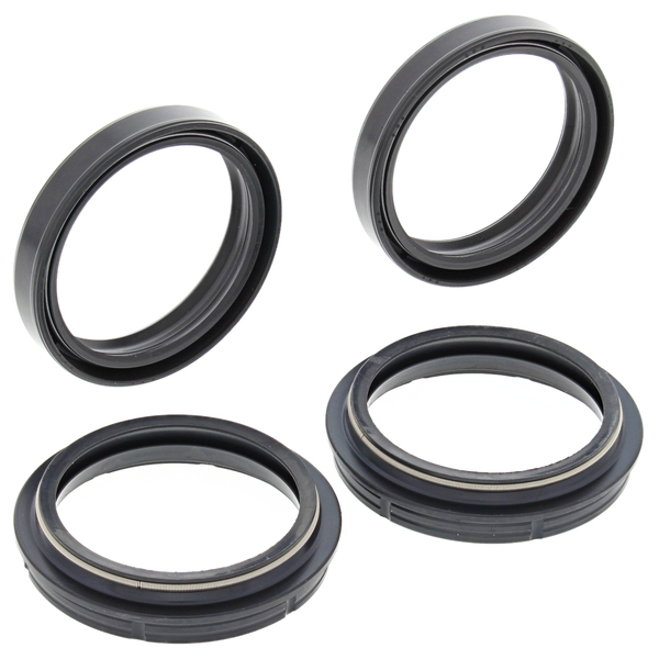 Set garnitură de ulei/garnitură antipraf pentru furcă, negru, 1, nordicamoto.ro