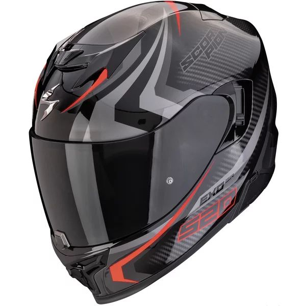Casca integrala SCORPION EXO-520 EVO AIR TERRA XS Negru/Argintiu/Alb, 2, nordicamoto.ro