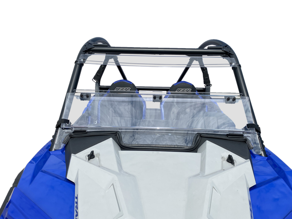 Deluxe Full Folding Windshield Clear -2