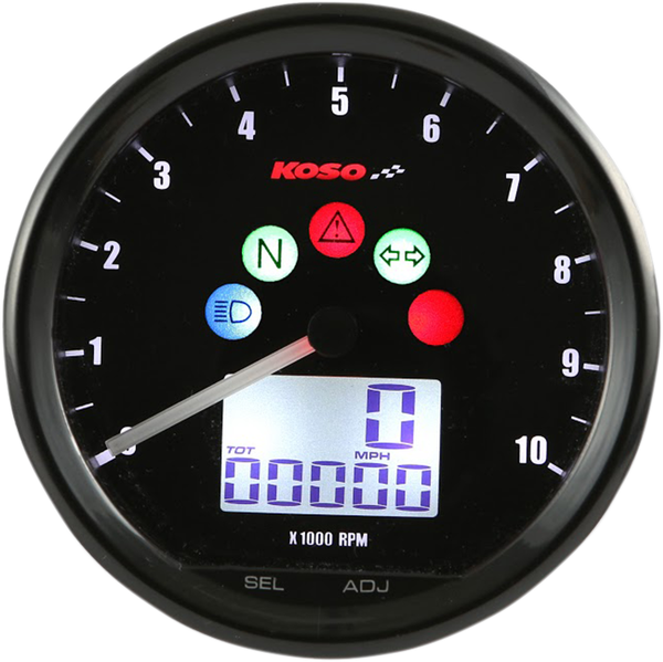 Multi-function Meter Black, 1, nordicamoto.ro
