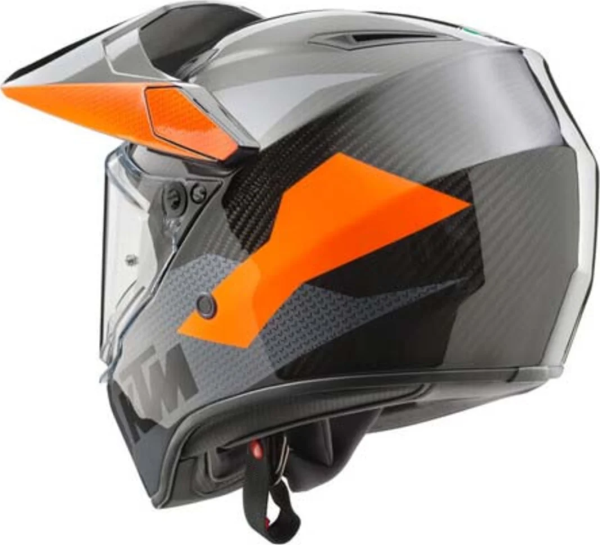 Casca KTM AX9 Gray/Orange/Black-0