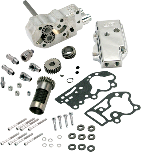 Billet Oil Pump Kit Polished, 1, nordicamoto.ro