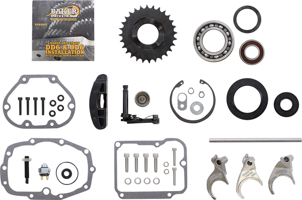 Direct Drive 6-speed Gear Set, 1, nordicamoto.ro