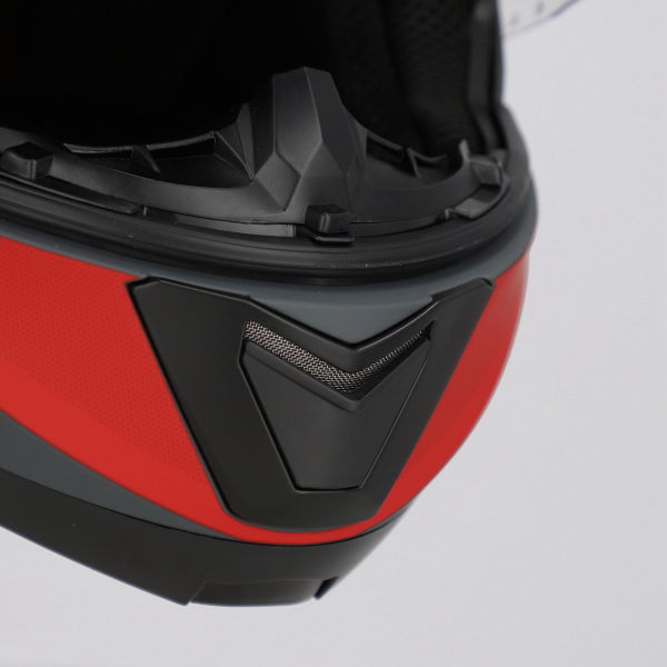 Casca Acerbis Serel 22.06 Grey/Red-5