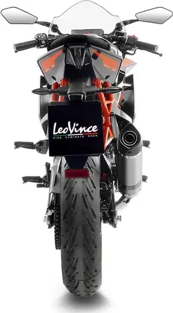 Tobă de eșapament LeoVince LV One Evo Slip-On pentru KTM RC 125, 3, nordicamoto.ro