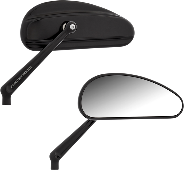 Downdraft Mirror Black, Anodized, 1, nordicamoto.ro