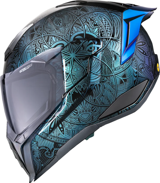 Ultraflite Opal Mandala Mips Helmet Blue , 5, nordicamoto.ro