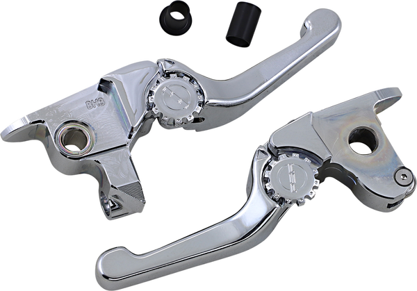 Anthem Shorty Lever Set Silver, 1, nordicamoto.ro