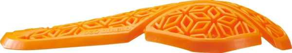 ICON D3o Diablo L2 Knee-elbow Guards Orange -0