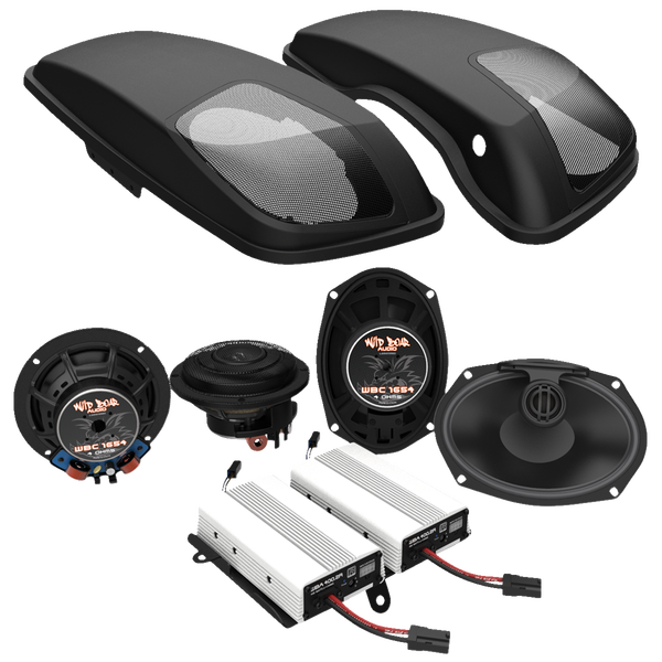 Speaker Kit Black, 1, nordicamoto.ro