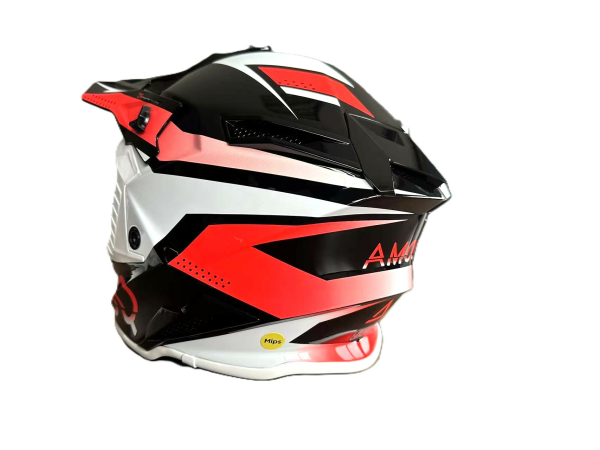 AMOQ Friction Mips Helmet Black/red XS-3