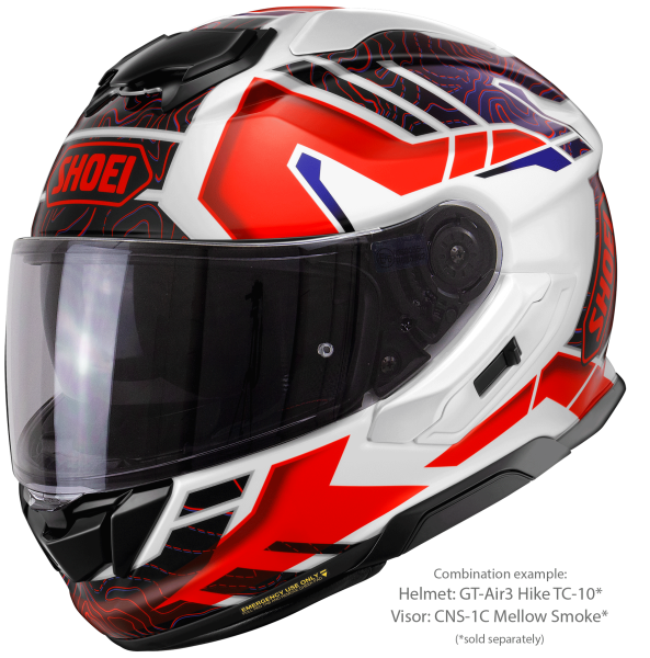 Casca integrala SHOEI GT-AIR3 HIKE TC-10 Albastru/Rosu/Alb XXL-1