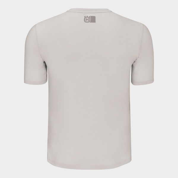 Tricou Husqvarna Origin Light Grey-0