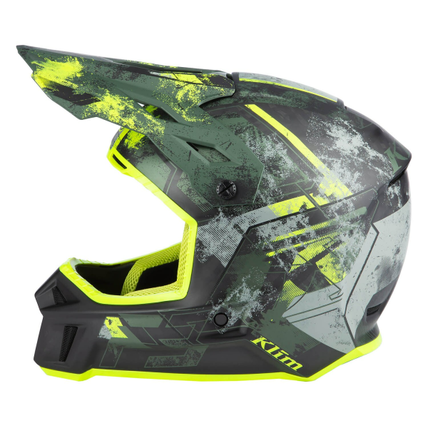 Casca Snowmobil Klim F3 Carbon ECE Wraith-31