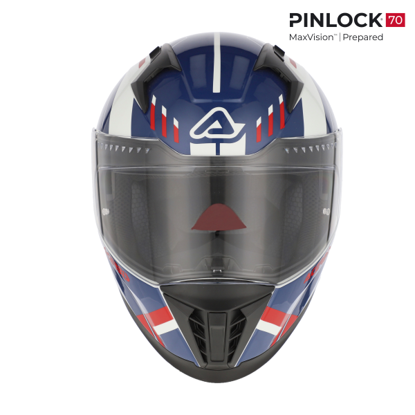Casca Acerbis X-Way Graphic White/Blue/Red-6