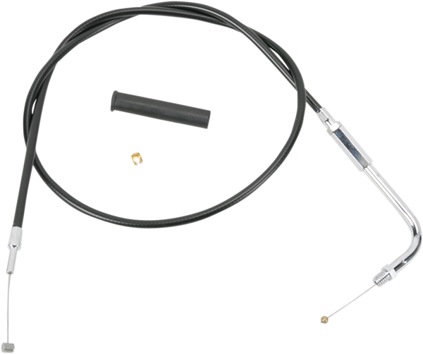 Black Vinyl Throttle/idle Cable Black, 1, nordicamoto.ro