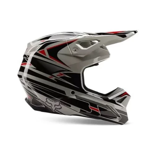 Casca Copii Fox V1 Goat Strafer Negru YL, 11, nordicamoto.ro