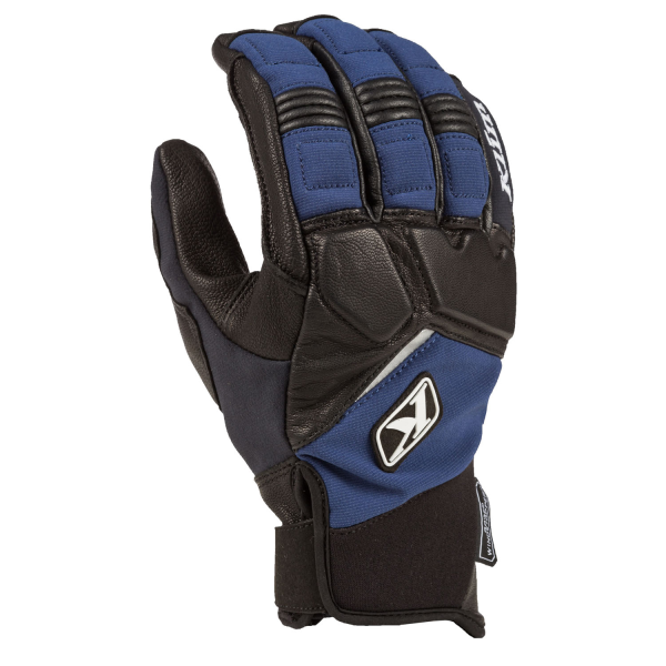 Manusi Snowmobil Klim Inversion Pro Non-Insulated Castlerock/Electric Blue Lemonade-1