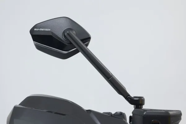 Set oglinzi Sport cu brat lung extensibil SW-Motech M10x1.25 Black-3