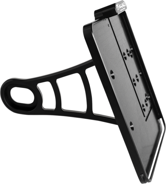Side Mount License Plate Holder Black, 1, nordicamoto.ro