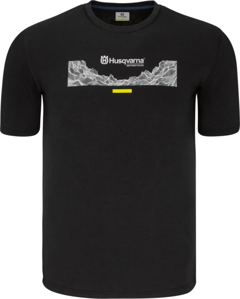 Tricou Husqvarna Gotland Black-1
