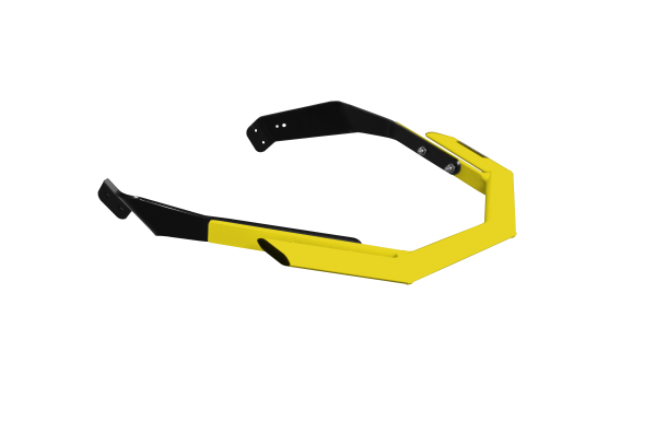 SPI Front bumper "Sport Series" Ski-Doo/Lynx Gen 4/5 - Flo Yellow