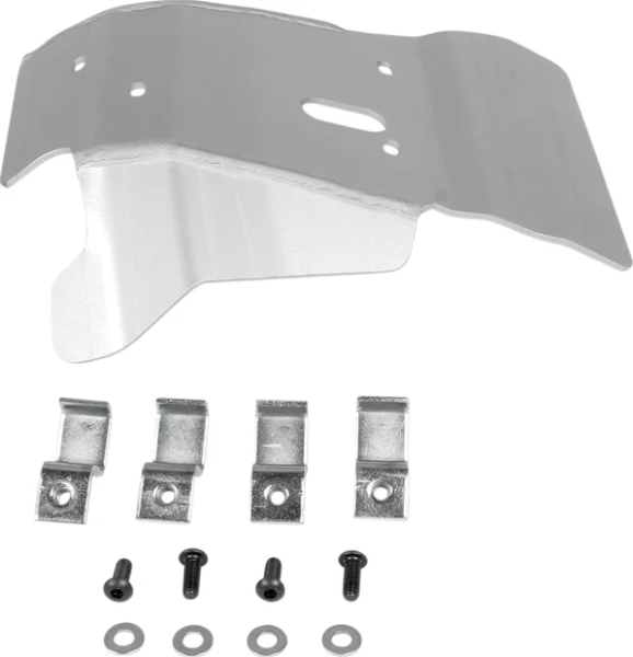Placă de protecție din aluminiu (argintie), 2, nordicamoto.ro