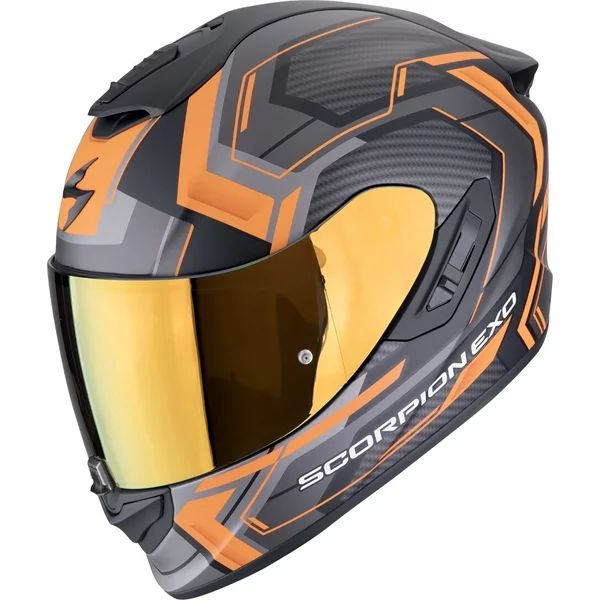 Casca integrala SCORPION EXO-1400 EVO II AIR LINART Negru/Verde L, 3, nordicamoto.ro
