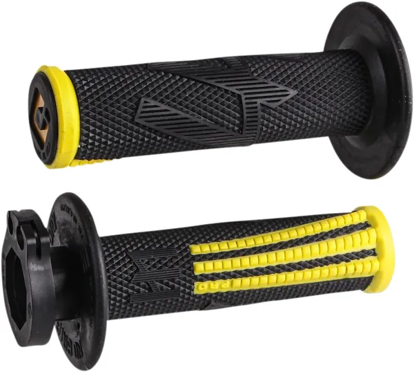 Emig Pro V2 Lock-on Grips Black, Yellow