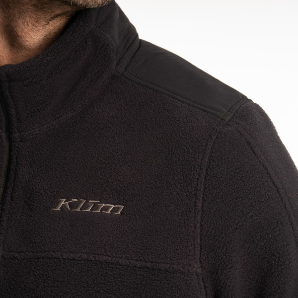 Geaca Snowmobil Klim Teton Crest Fleece Mid Layer Black-17