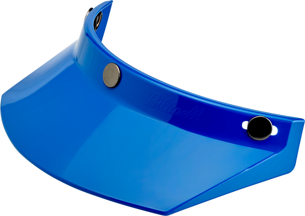 3-snap Moto Helmet Visor Blue ONE SIZE, 1, nordicamoto.ro