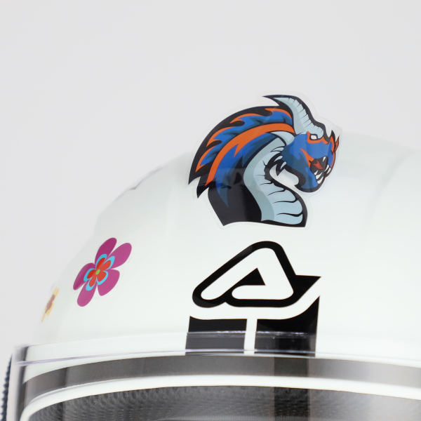 Casca Copii Jet Acerbis Brezza Alb T56-10