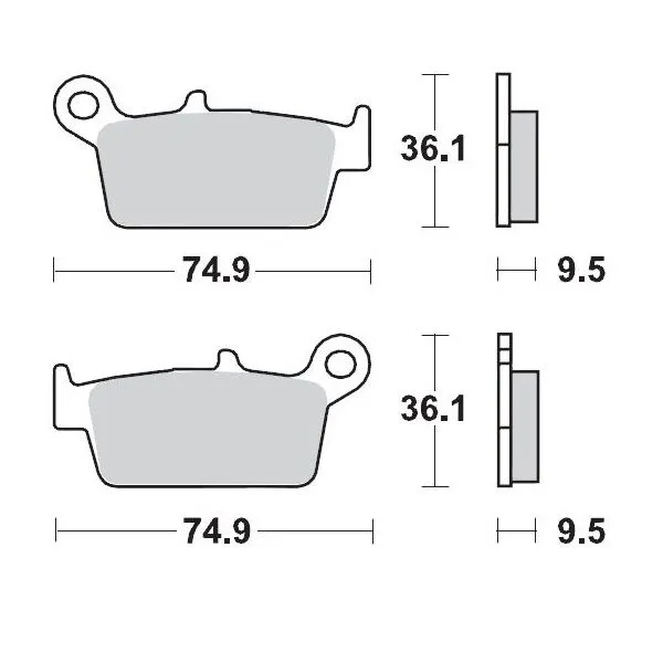 Racing Brake Pads Offroad-0