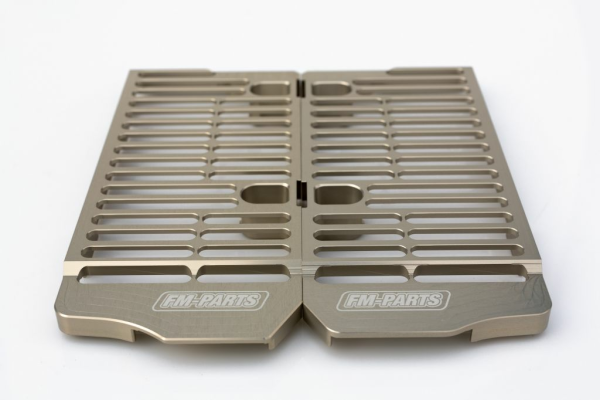 Protectii Radiator UniBody Fm-Parts  Beta RR 2020-2022 Argintiu, 32, nordicamoto.ro